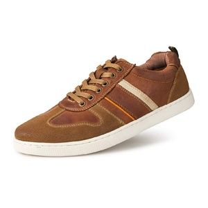 Men's Fashion Leather Sneaker Casual Shoes for Men